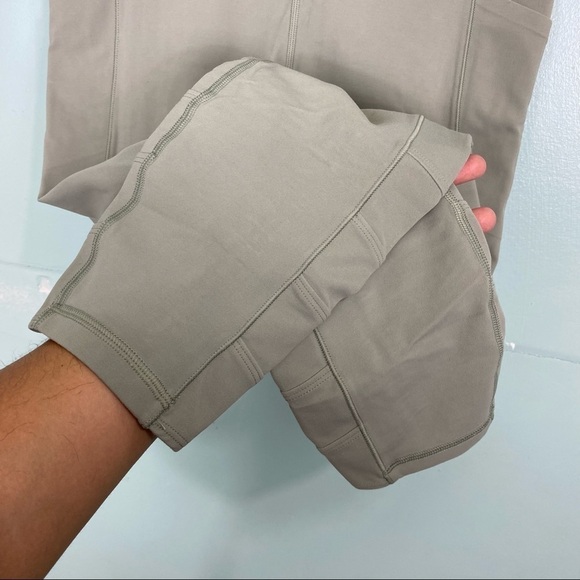 Athleta Salutation Stash Pocket II Cinch 7/8 Tight in Sage Sz M Style 599729 - Picture 4 of 9